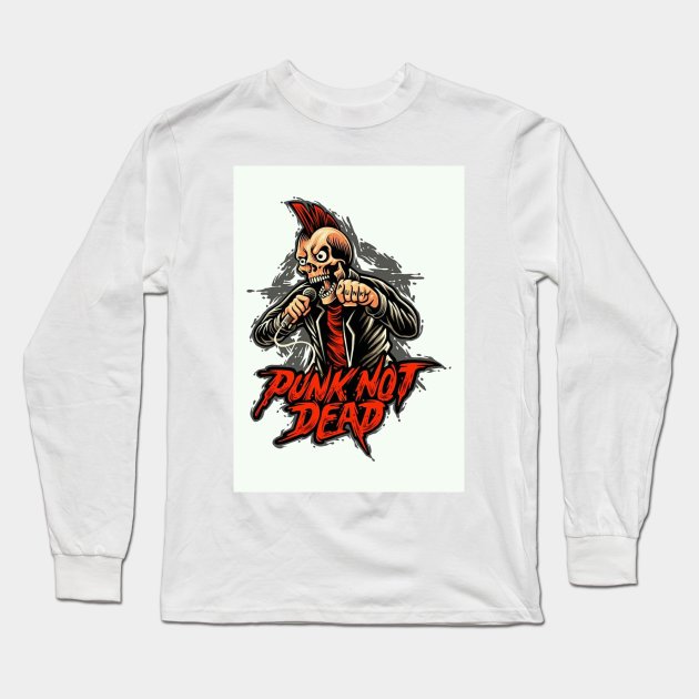 Punkrock Long Sleeve T-Shirt by Ferawela store